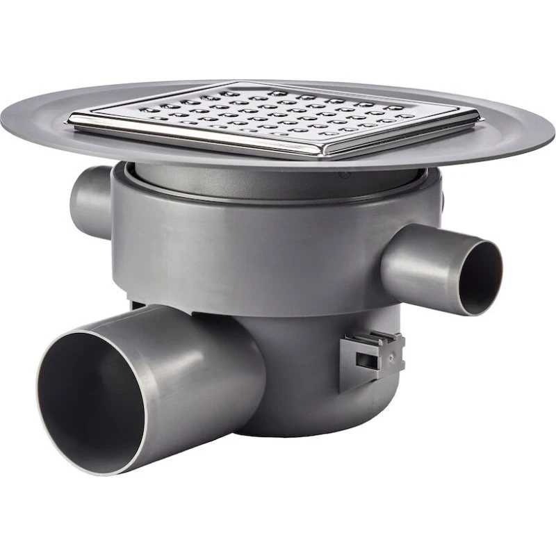 Purus Multiflex Afløbsskål Ø75 mm vandret til smøremembran