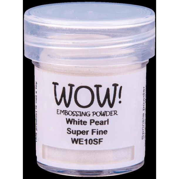 WOW Embossingpulver White Pearl Superfine 15 ml