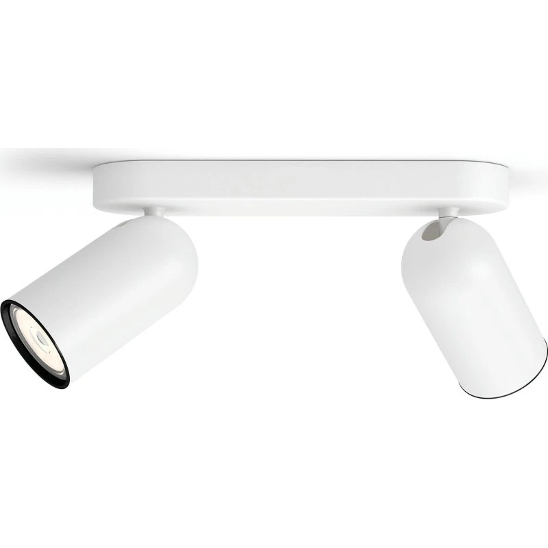 Philips myLiving PONGEE bar/tube Hvid 2xNW 230V