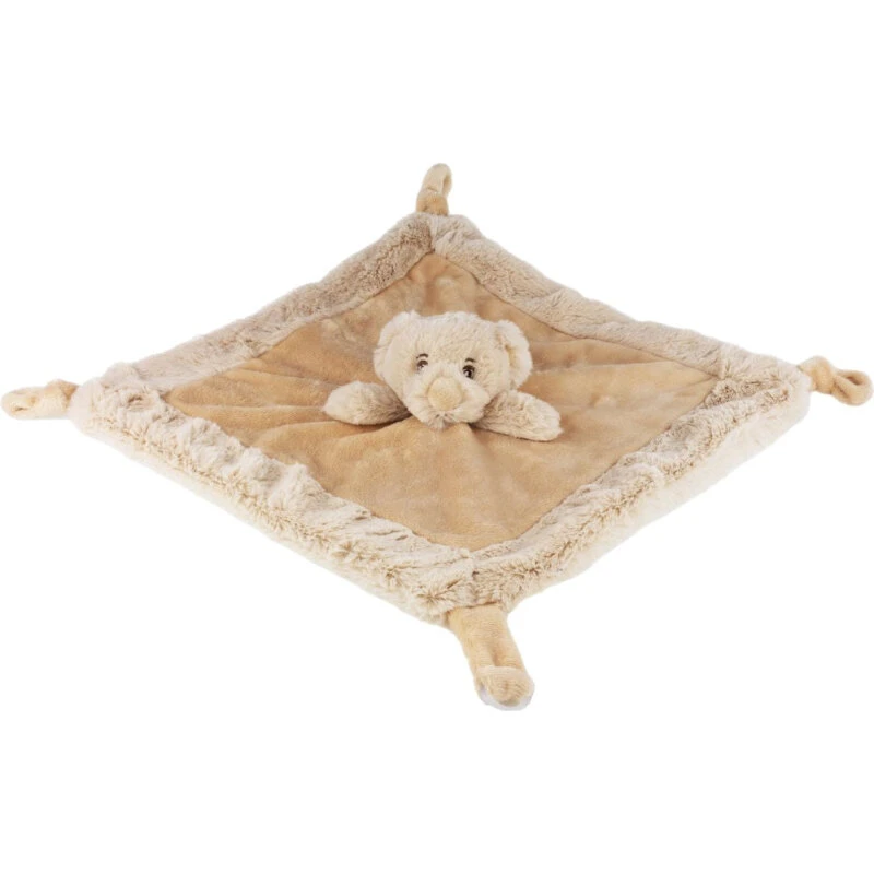 My Teddy sutteklud Bamse lys brun 35 cm