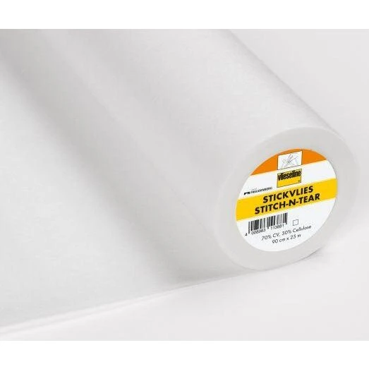 Vlieseline Stitch & Tear stabilisator 90 cm pr. meter