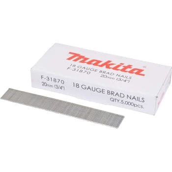 Makita hæfteklammer 20 mm (5000 stk) – 1,2 mm til AF506/DBN500