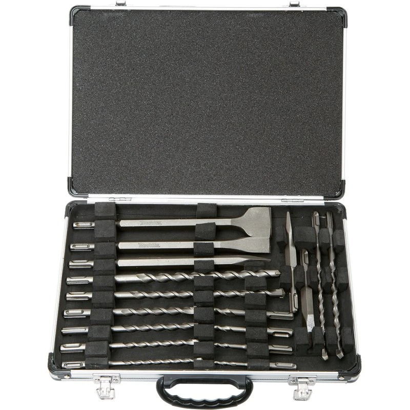 Makita D-42444 SDS‑plus bor- og mejselsæt, 17 dele