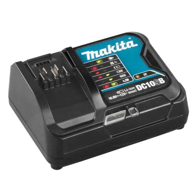 Makita DC10SB 12V CXT lader – 240W, hurtig opladning