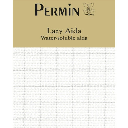Permin Lazy Aida 5,4 sting/cm 55x50 cm med aftegninger