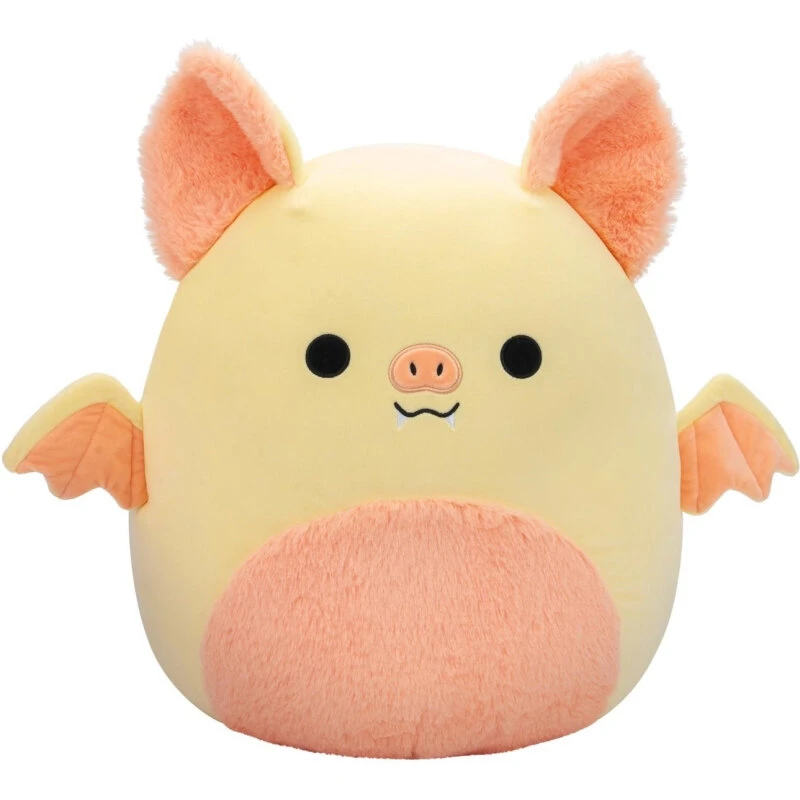 Squishmallows 41 cm Meghan flagermus (creme/lyserød)