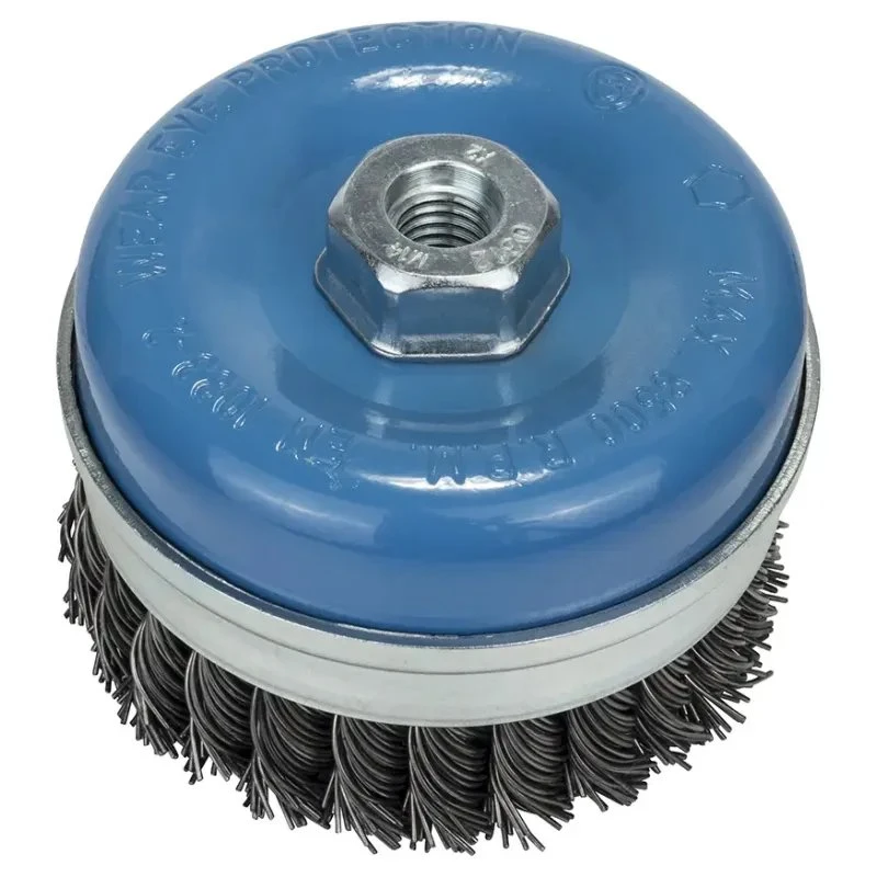 Bosch Kopstålbørste 75 mm M10 flettet 0,5 mm