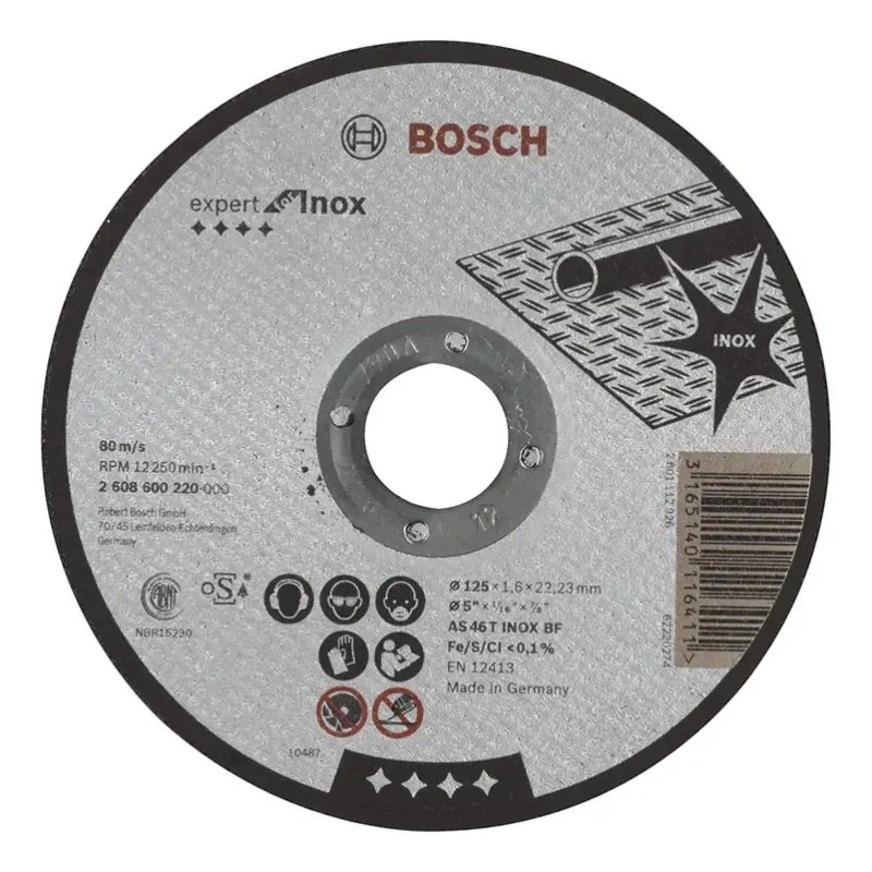 Bosch Skæreskive Expert for Inox 125x1,6 mm