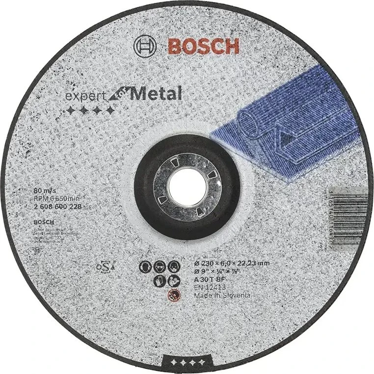 Bosch Expert Skrubbeskive for Metal Ø230x6 mm
