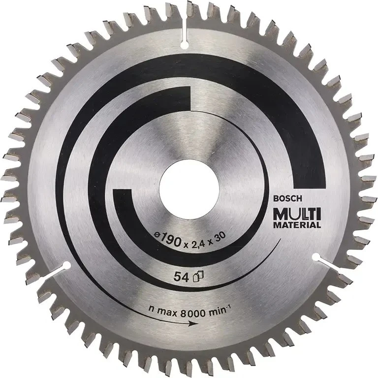 Bosch Rundsavsklinge Multi Material 190x2,4x30 mm, 54 T