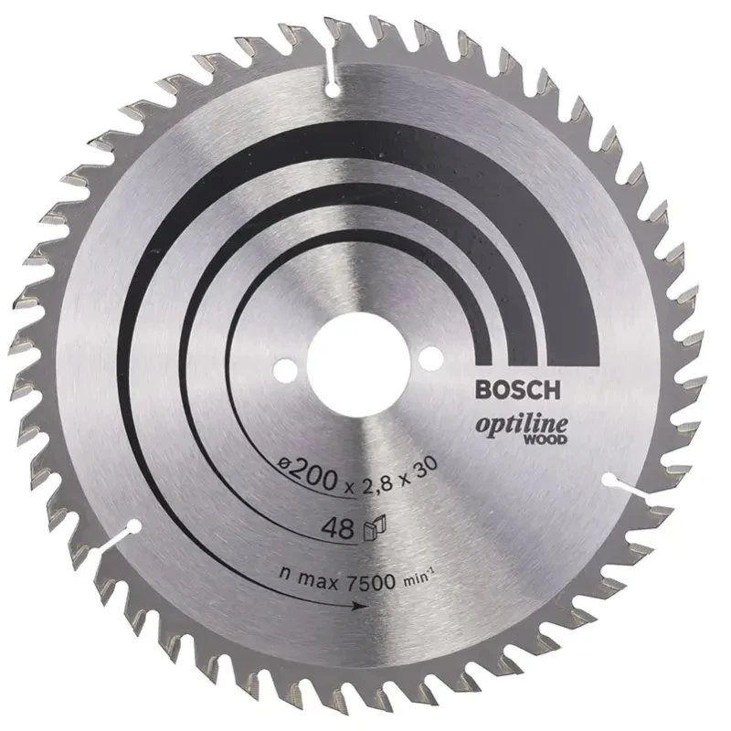 Bosch Optiline Wood rundsavsklinge 200x30x2,8 mm, 48 t