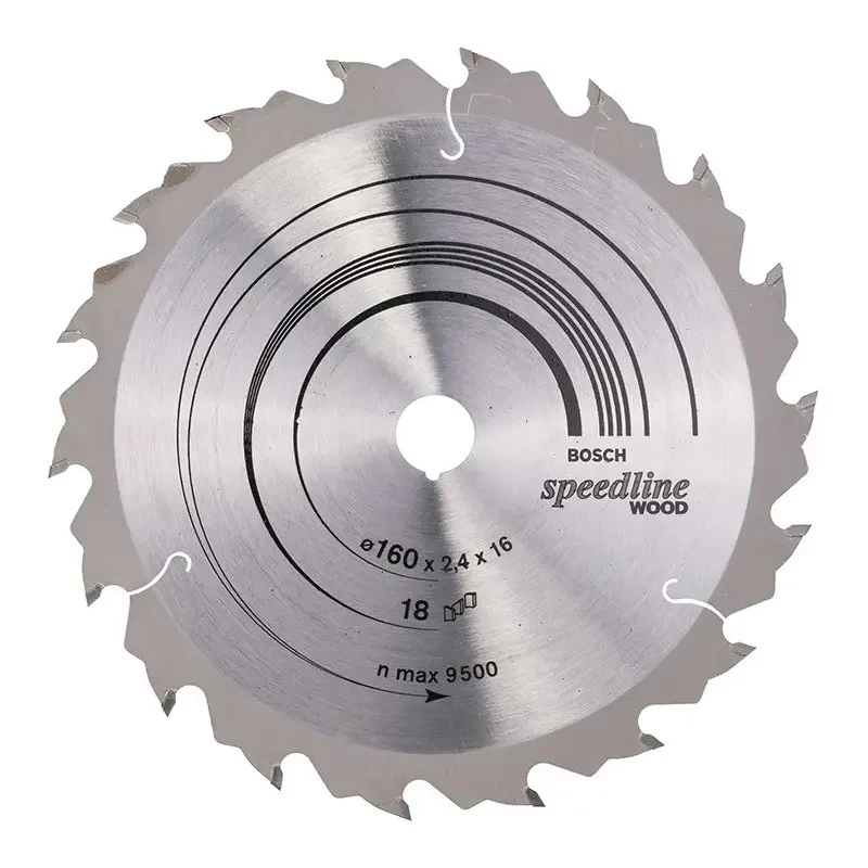 Bosch Rundsavsklinge Speedline Wood 160x16mm 18T