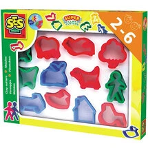 Modellervoksforme til børn 3–5 år - kreative former