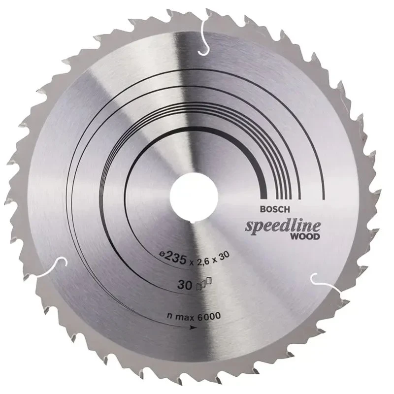 Bosch Speedline Wood rundsavsklinge 235 x 30/25 x 2,6 mm