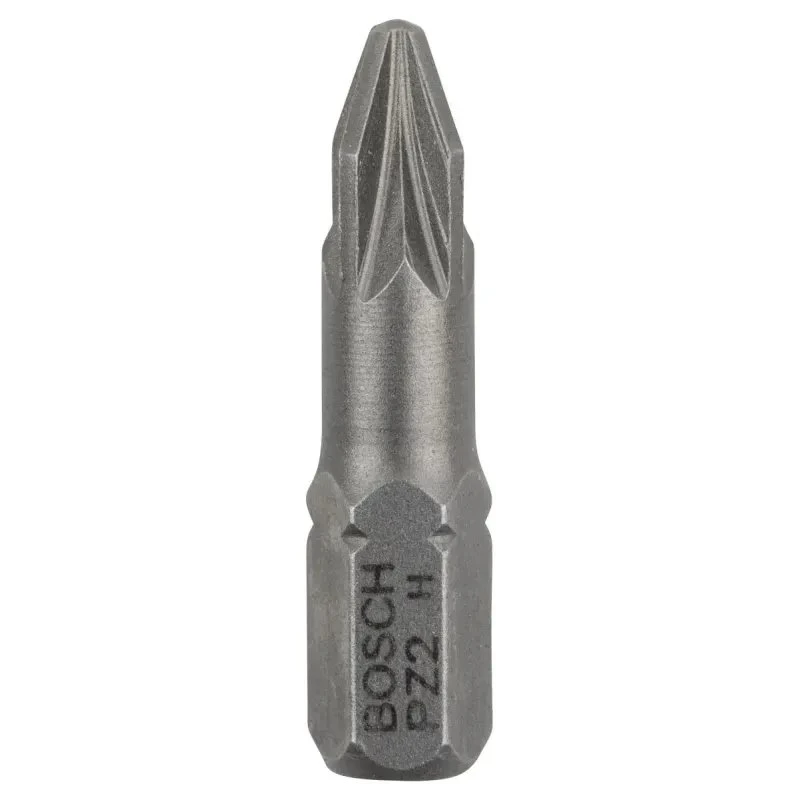 Bosch Skruebit PZ2 25 mm 3 stk – 1/4" ekstra hård