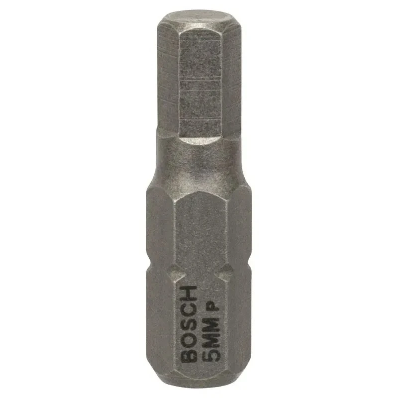 Bosch skruebit HEX 5 25 mm (1/4") ekstra hård, 3 stk