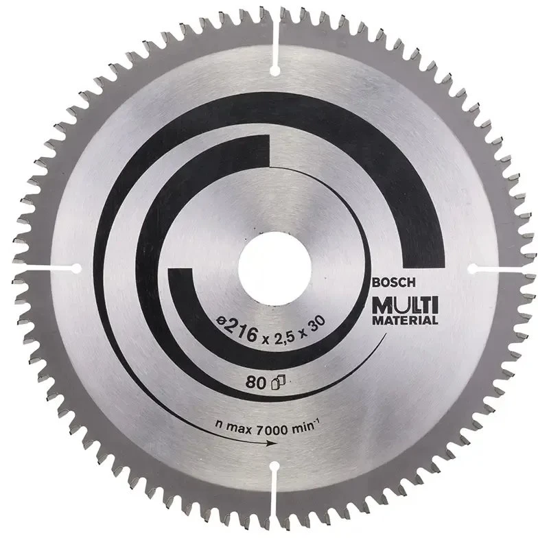 Bosch Rundsavsklinge Multi Material Ø216x30mm 80T
