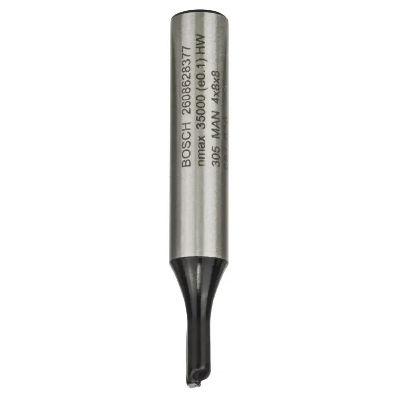 Bosch Notfræser HM 4x8x8 mm, Ø8 mm, G51 mm