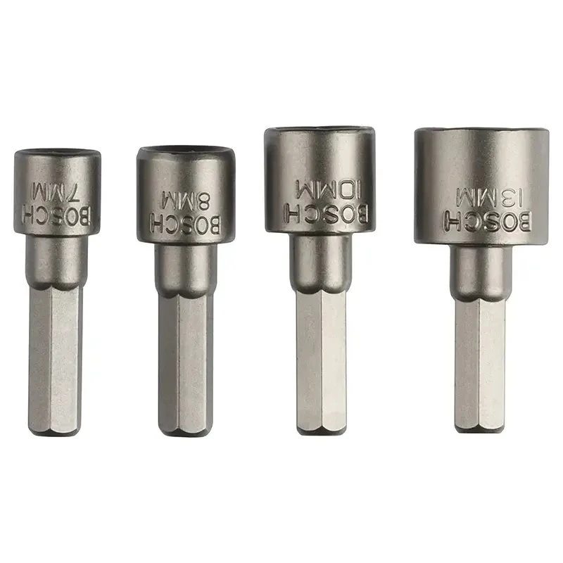 Bosch Topnøglesæt 7/8/10/13 mm, 1/4" 4 dele