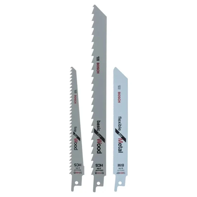 Bosch Bajonetsavklinger S 922 EF / S 644 D / S 1111 K – 3 stk