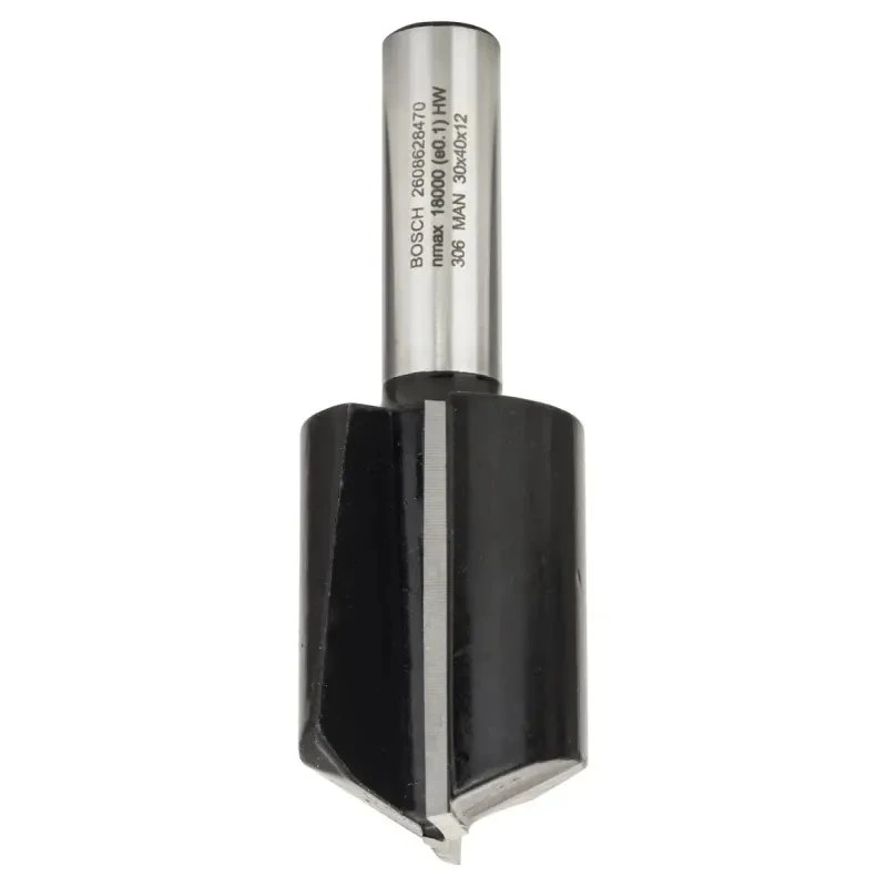 Bosch Notfræser HM Ø30 mm L40 mm, 12 mm skaft