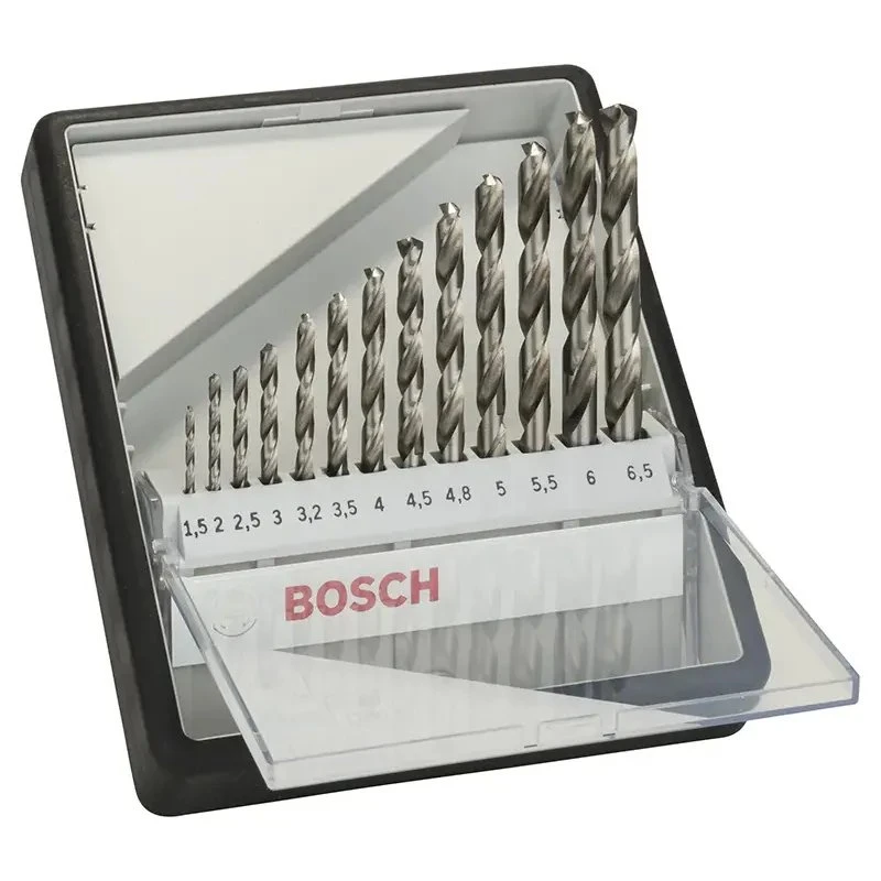 Bosch Robust Line HSS-G metalborsæt 1,5–6,5 mm, 13 dele, 135°