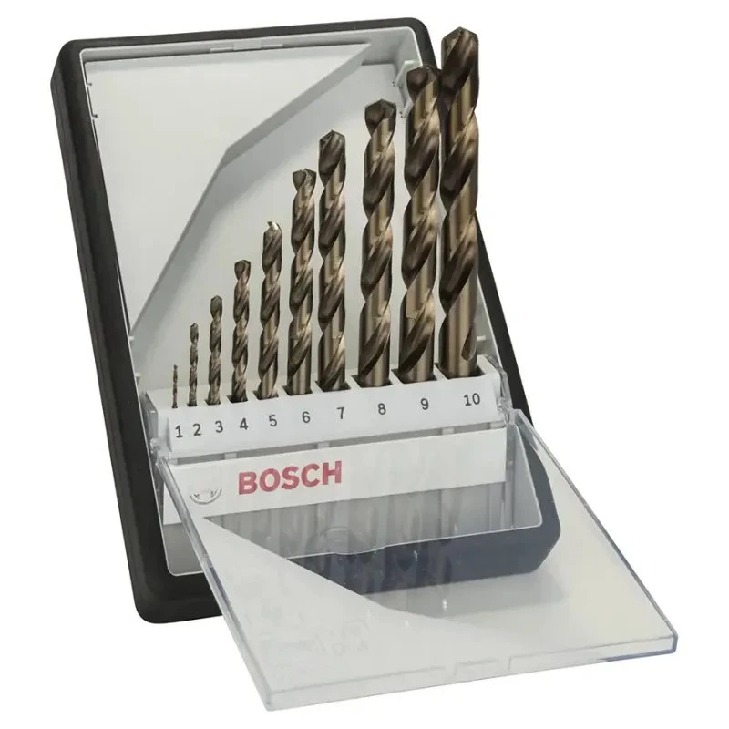 Bosch Robust Line HSS-Co metalborsæt 10 dele (1–10 mm)