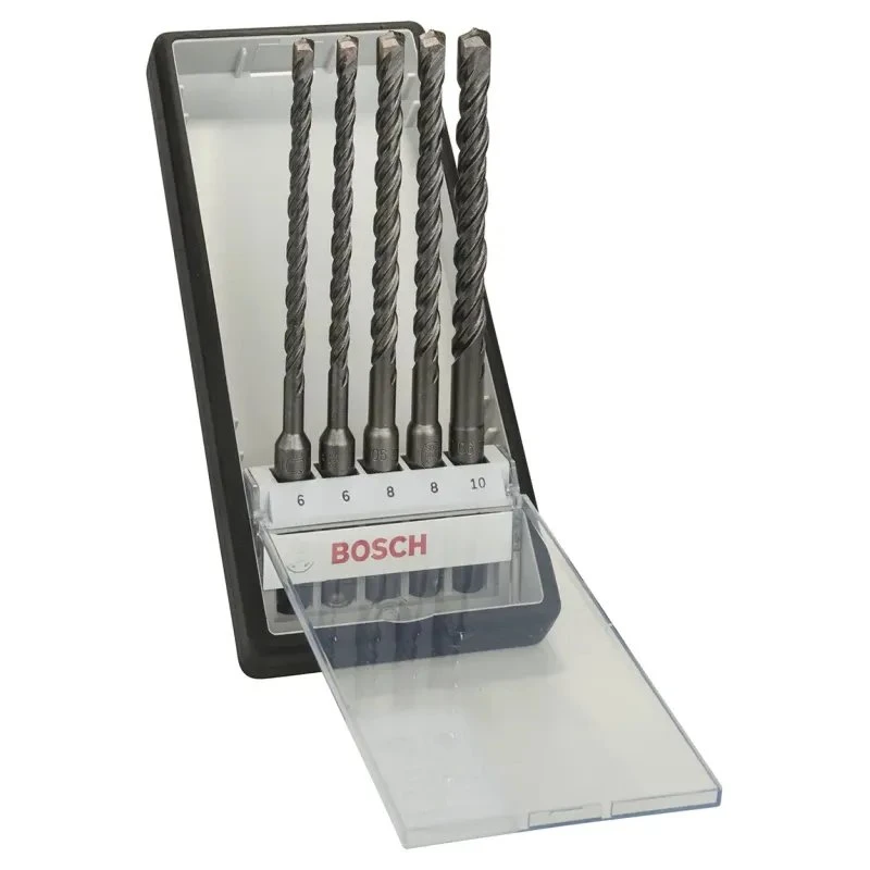 Bosch Robust Line SDS-plus-5 hammerborsæt, 5 dele