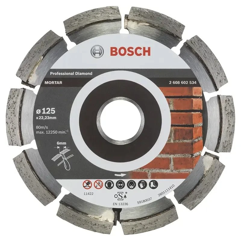 Bosch Murrillefræser Expert for Mortar 125 x 6 x 7 x 22,23 mm