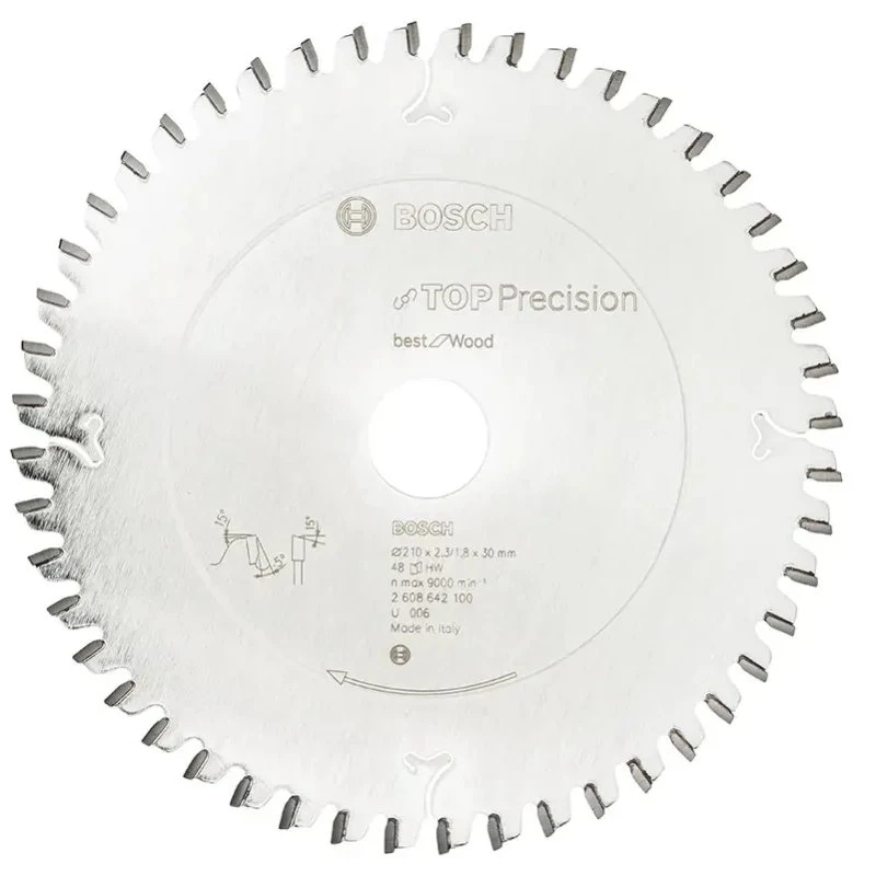 Bosch Rundsavsklinge Top Precision 210x2,3x30 mm 48T