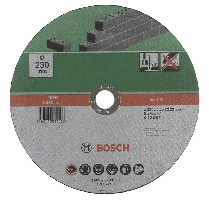 Bosch 230x3,0 mm skæreskive til sten