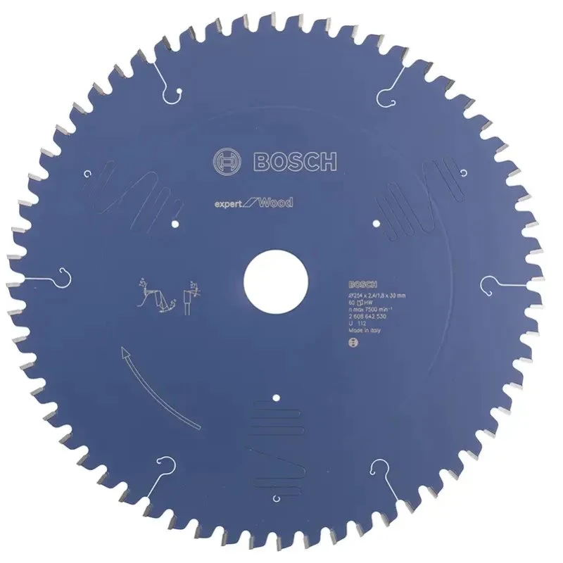 Bosch Rundsavsklinge Expert for Wood 254x2,4x30mm 60T