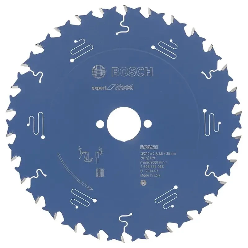 BOSCH Rundsavsklinge Expert for Wood 210x30x2,8 mm 30T