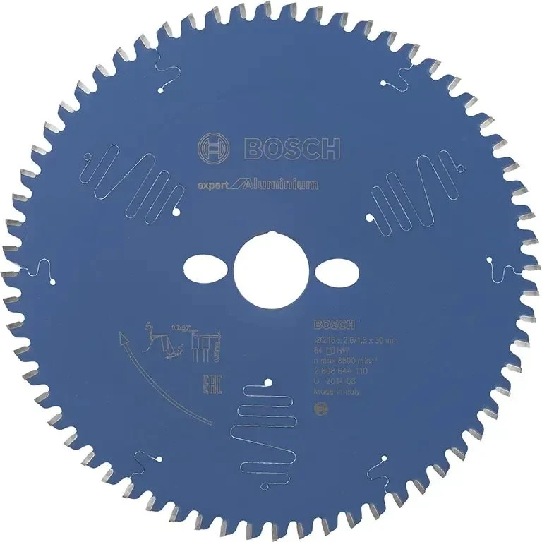 Bosch Rundsavsklinge Expert for Aluminium 216x30x2,6mm 64T