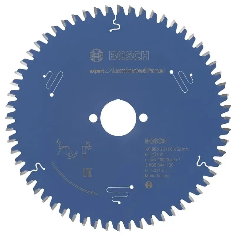 Bosch rundsavsklinge 190x30x2,6 mm 60T Expert for Laminated Panel