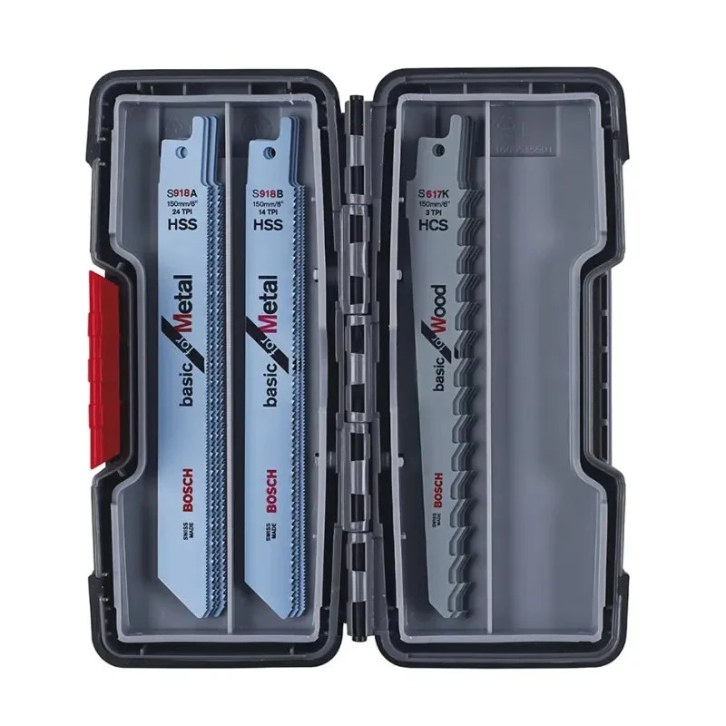 Bosch Bajonetsavklingesæt 15 stk Wood & Metal Basic (ToughBox)