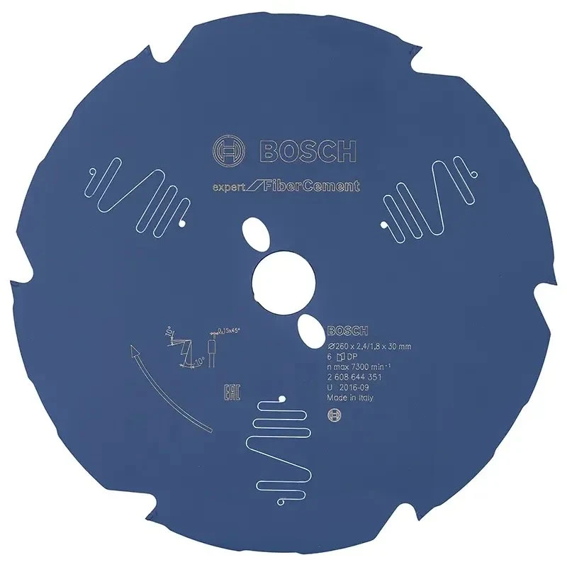 Bosch EX FC B rundsavsklinge 260x30x2,4 mm, 6 t