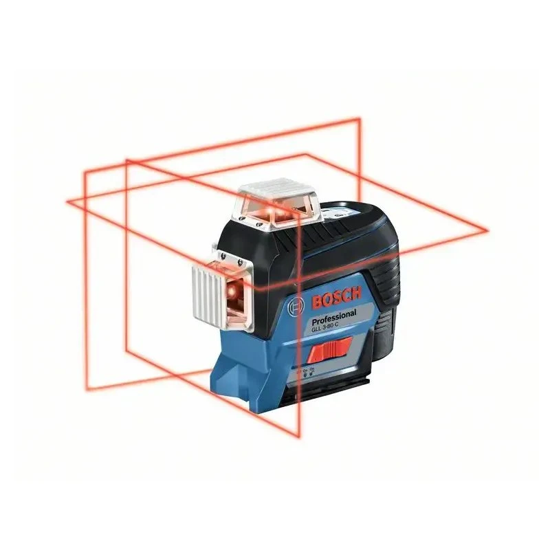 Bosch GLL 3-80 C Linjelaser 3x360° med Bluetooth
