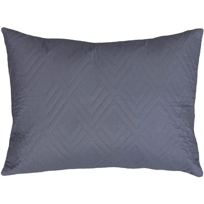 Borg Living Pyntepude 45x60 cm - 2-sidet mørkegrå/lysegrå