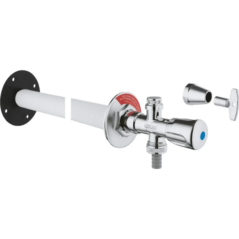 Grohe Gårdpostehane 200-500 mm 1/2" krom
