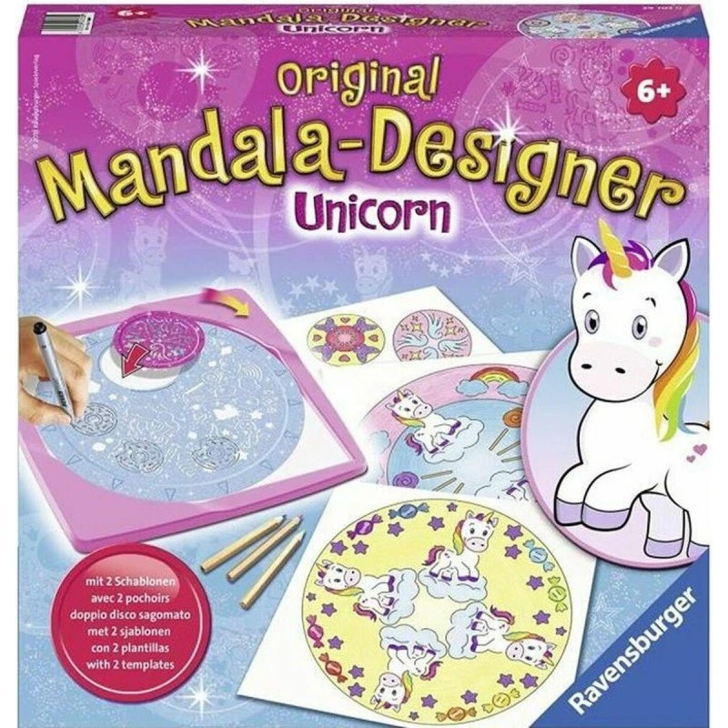 Ravensburger Mandala-Designer Unicorn – kreativ mandala-sæt