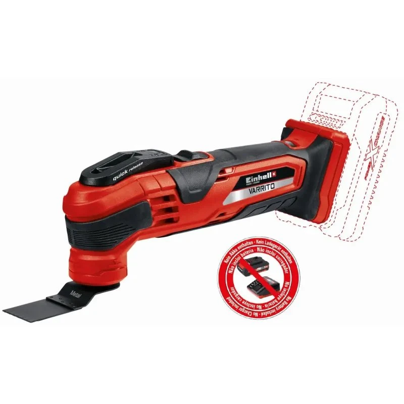 Einhell VARRITO Akku-multisliber/fugeskærer 18 V (solo)