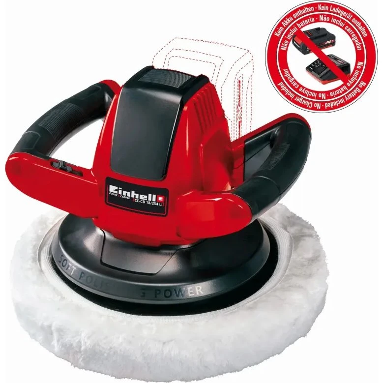 Einhell CE-CB 18/254 18V poleremaskine Ø254 mm (Solo)