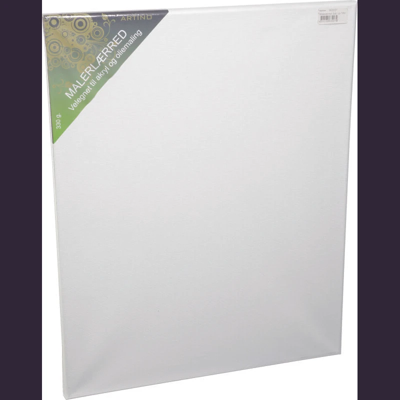 Malerlærred 60x80 cm 18 mm ramme, forgrundet 330 g