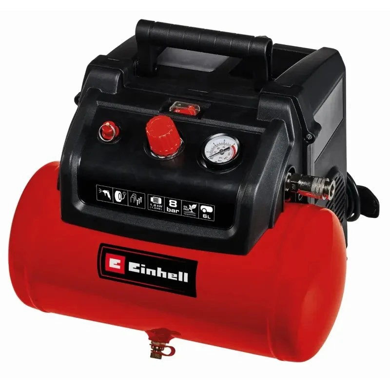 Einhell TC-AC 190/6/8 OF 6L oliefri kompressor 8 bar