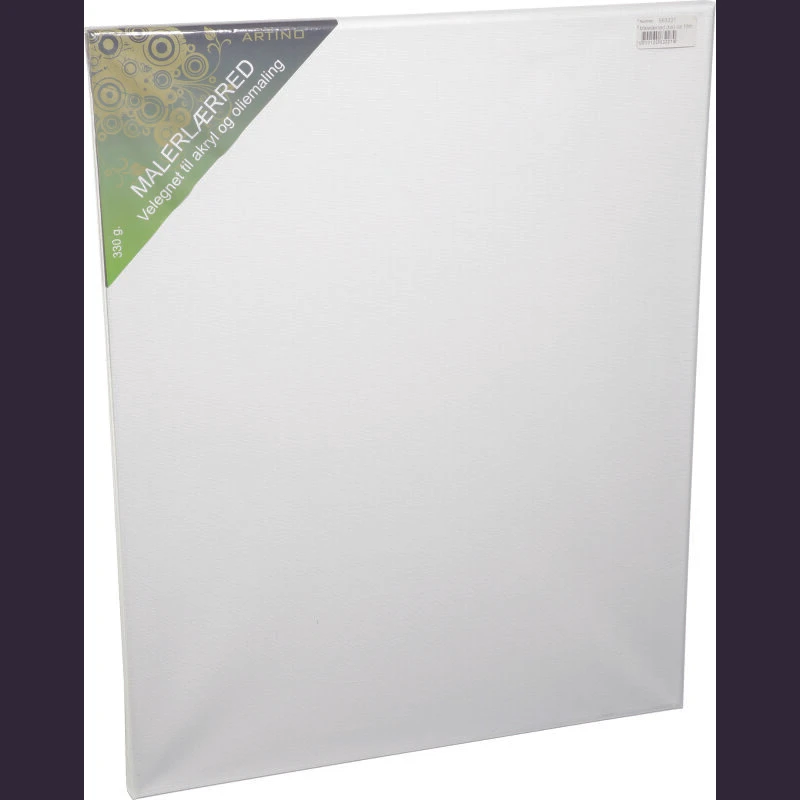 Artino Malerlærred 24x30x1,8 cm, hvid