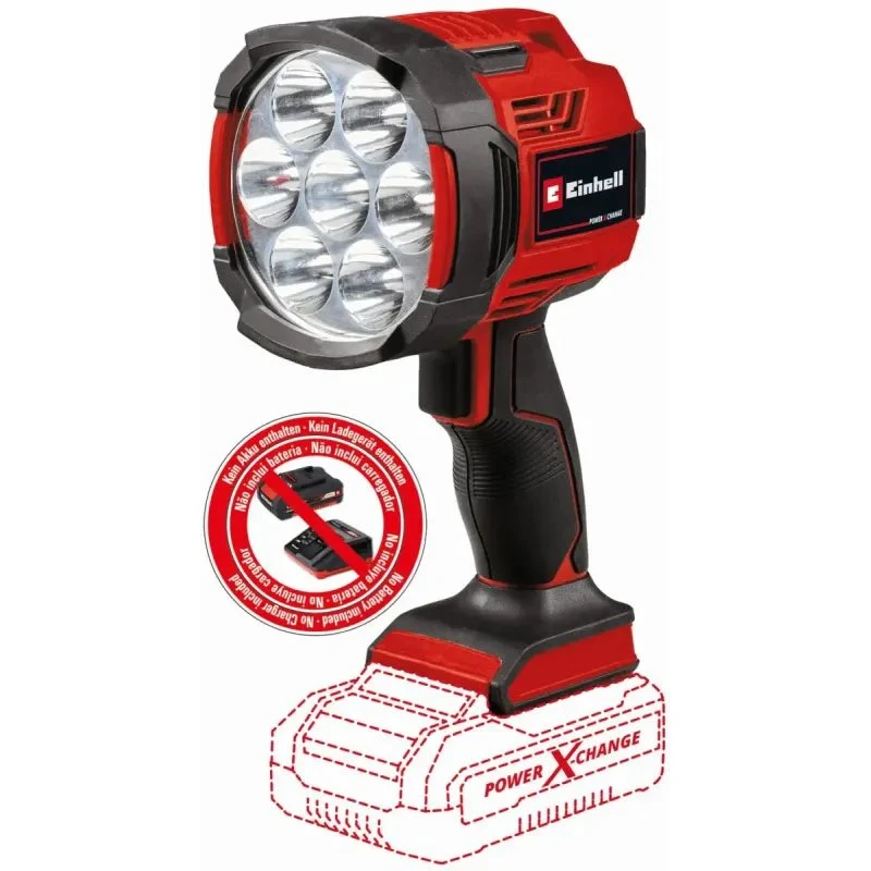 Einhell TE-CL 18/2500 akku LED-håndlygte 2500 lm 18V (u/batteri)