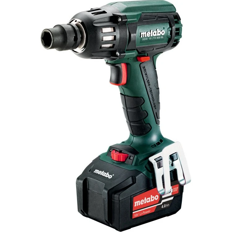 Metabo SSW 18 LTX 400 BL 18V slagnøgle 400 Nm (2x4,0Ah)
