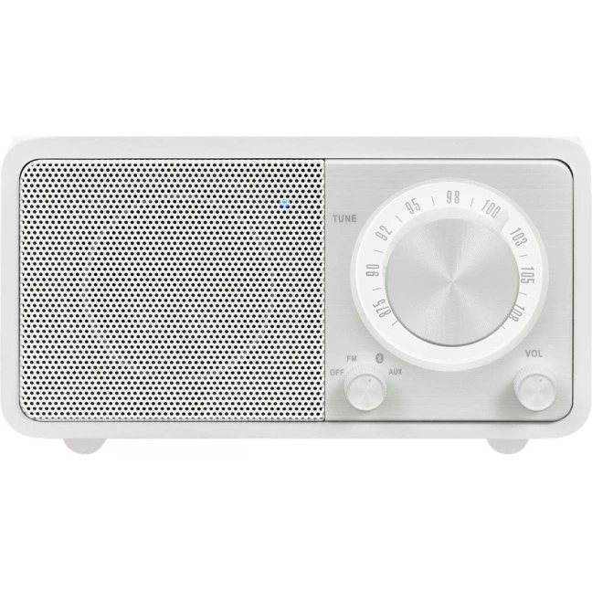 Sangean WR-7 hvid mini Bluetooth-radio
