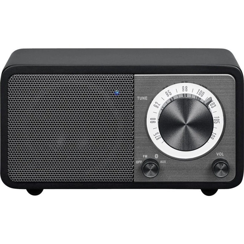 Sangean WR-7 Miniradio (Bluetooth), mat sort